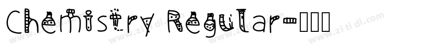 Chemistry Regular字体转换